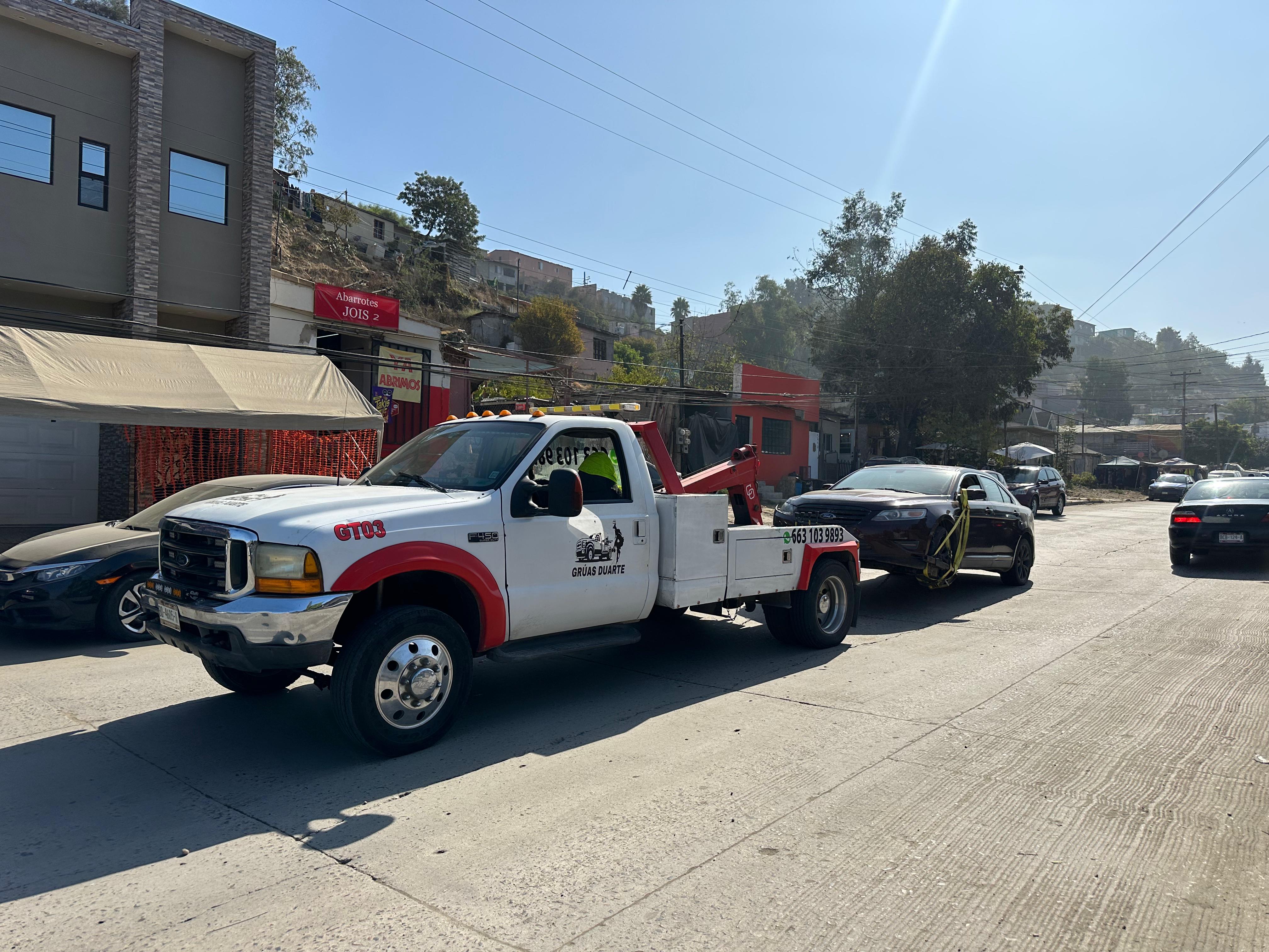 arrastre de auto tijuana